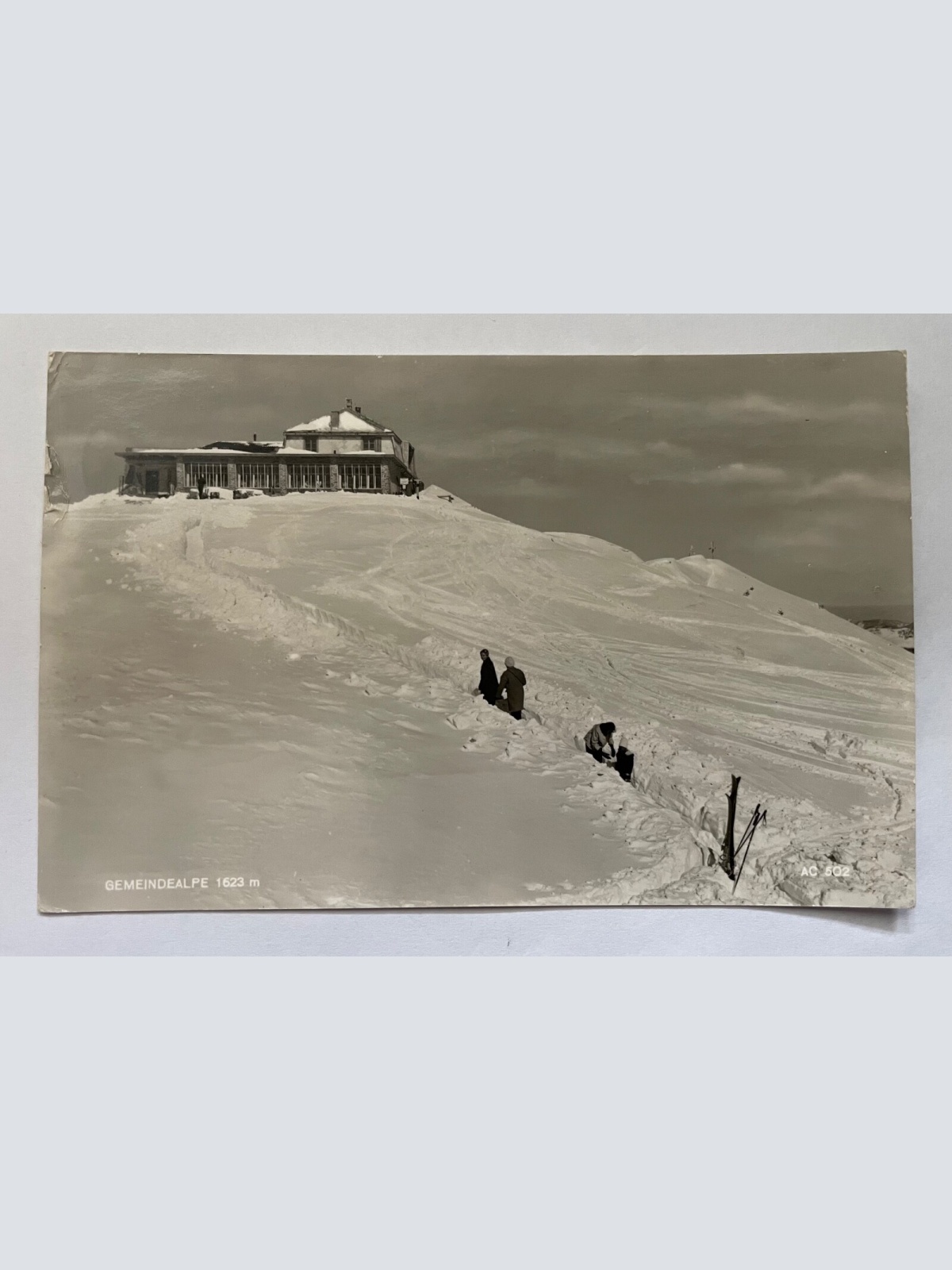 Geneindealpe 1623m Berg Schnee Kalkalpen Niederösterreich 8443 K TH