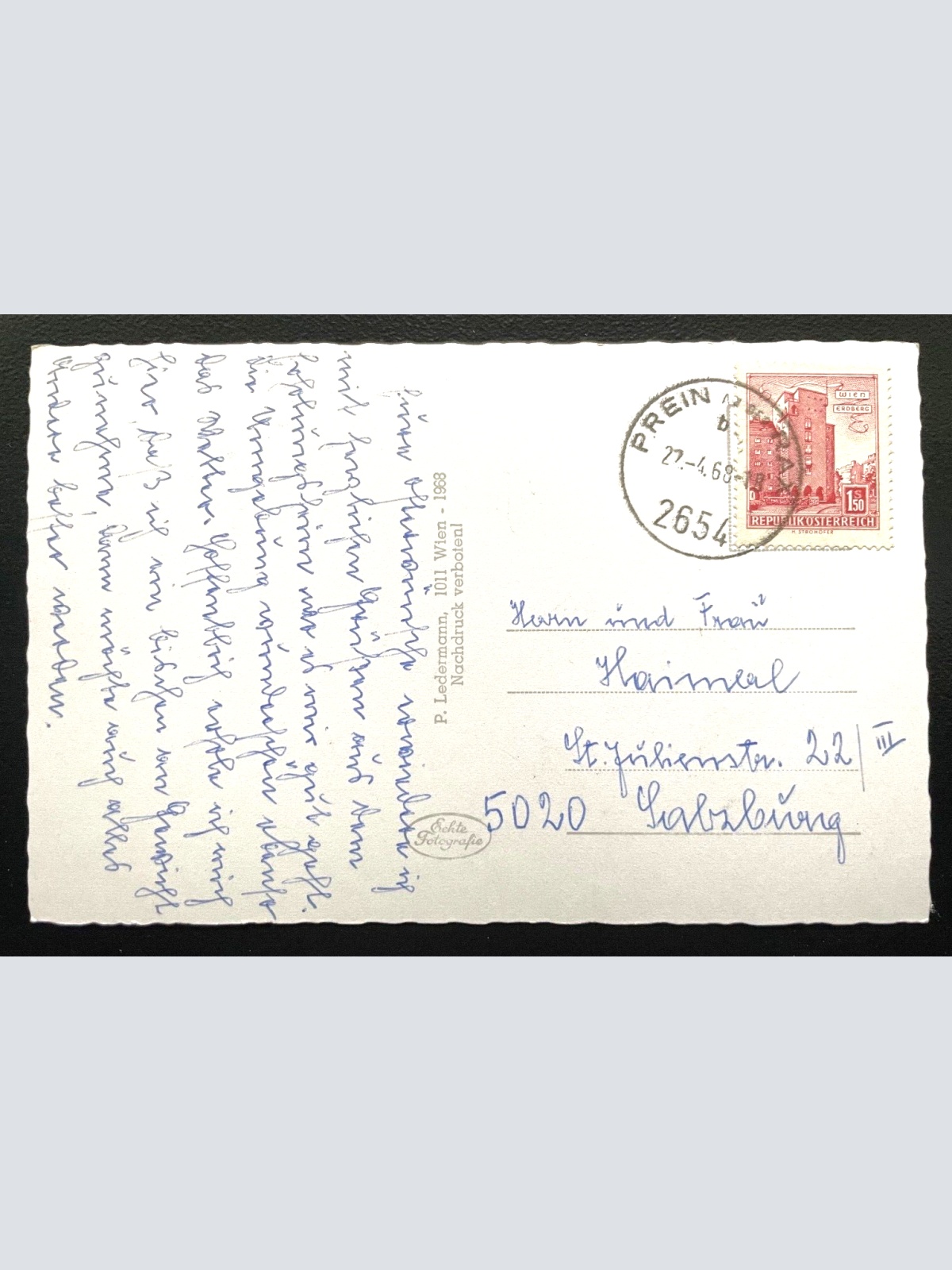 Kur Erholungsheim Raxblick Rax Berg Gebirge Gebäude Niederösterreich 600178A D