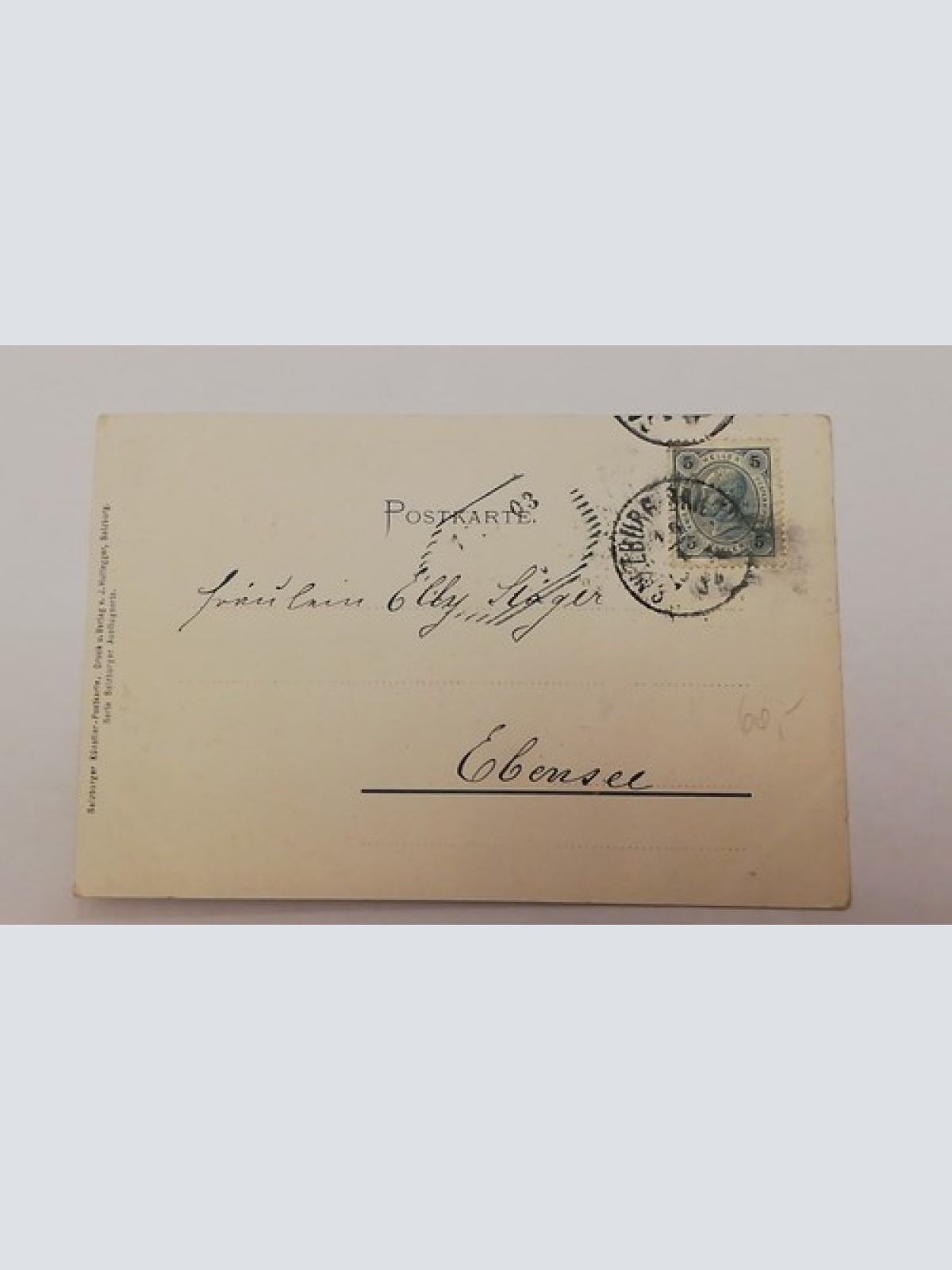 Salzburg Anif Kirche Schloss Wasserschloss Weiher Berge 600319A tl