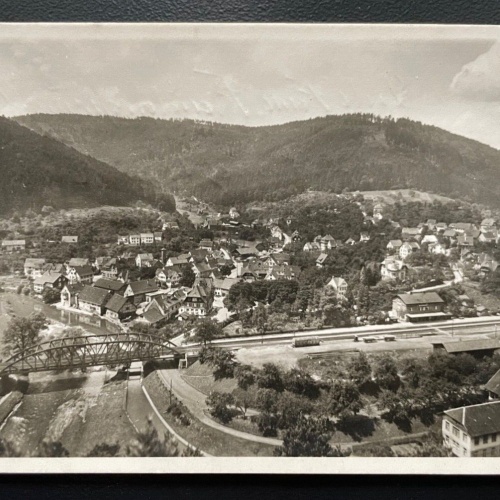 Luftkurort Unterreichenbach Brücke Baden-Württemberg Deutschland 600183A TH D