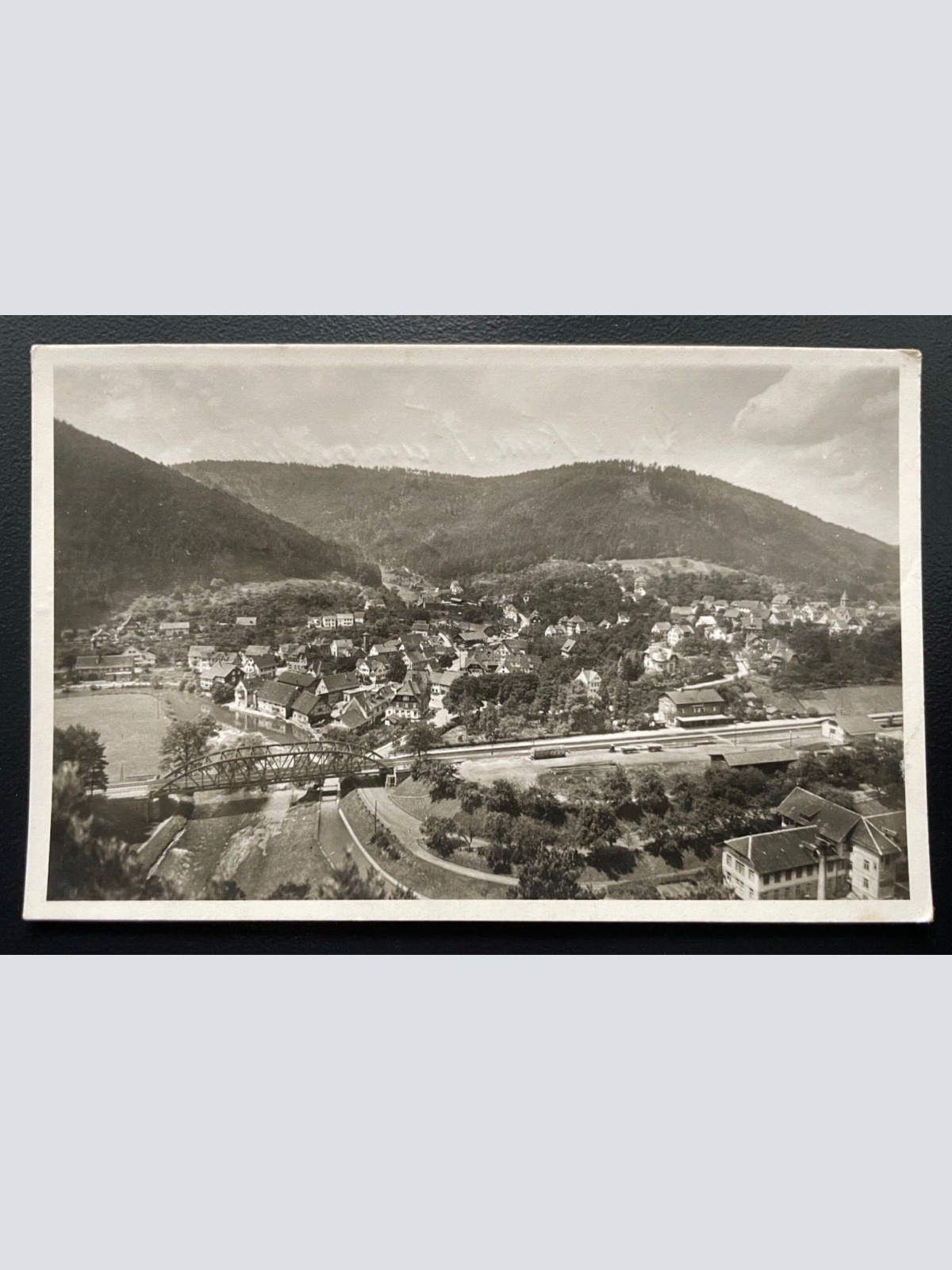 Luftkurort Unterreichenbach Brücke Baden-Württemberg Deutschland 600183A TH D