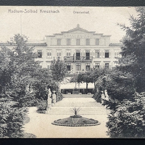 Radium Solbad Kreuznach Oranienhof Park Rheinland-Pfalz Deutschland 600194A TH D