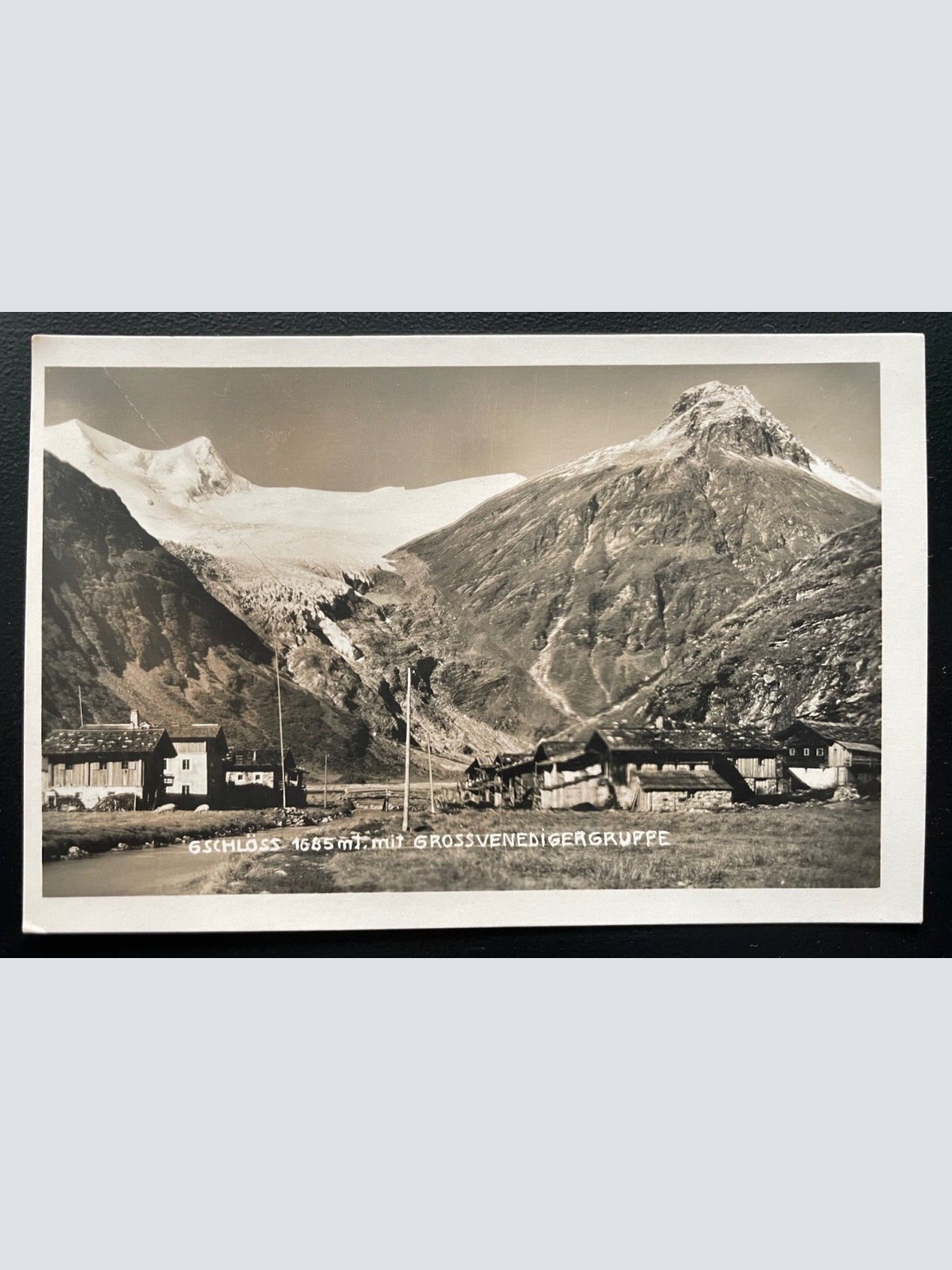 Gschlöss Tal Grossvenediger Gebirge Berg Osttirol Tirol Österreich 600154A TH D