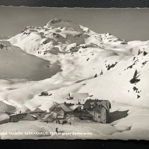Radstädter Tauern Seekarhaus Berg Gebirge Schnee Salzburg Österreich 600153A D