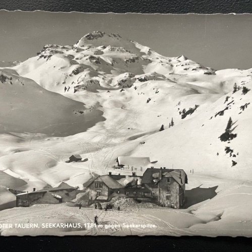 Radstädter Tauern Seekarhaus Berg Gebirge Schnee Salzburg Österreich 600153A D