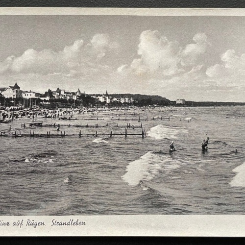 Ostseebad Binz Rügen Strandleben Mecklenburg-Vorpommern Deutschland 600196A TH D