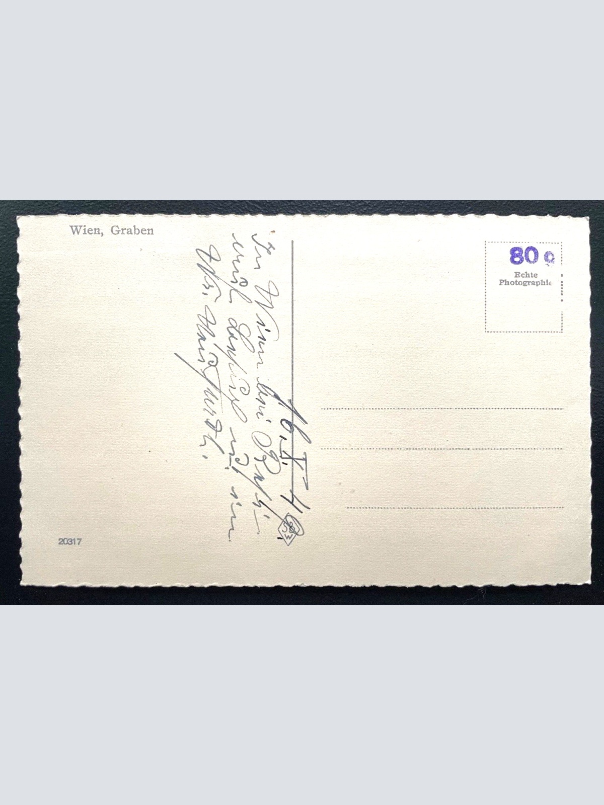 Wien Graben Altstadt Zentrum Straße Autos Oldtimer Gebäude Österreich 600177A D