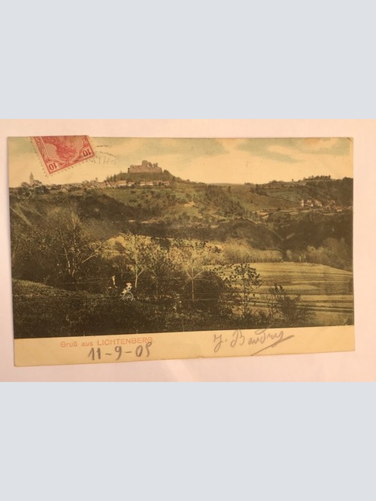 AK, Bayern, Lichtenberg, (40052 BW)