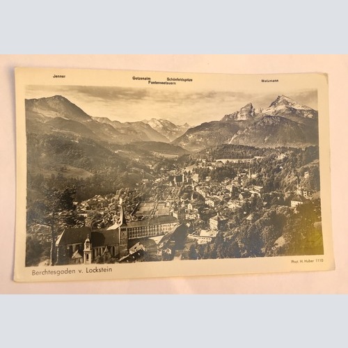AK, Berchtesgaden, Lockstein, Bayern (40053 BW)