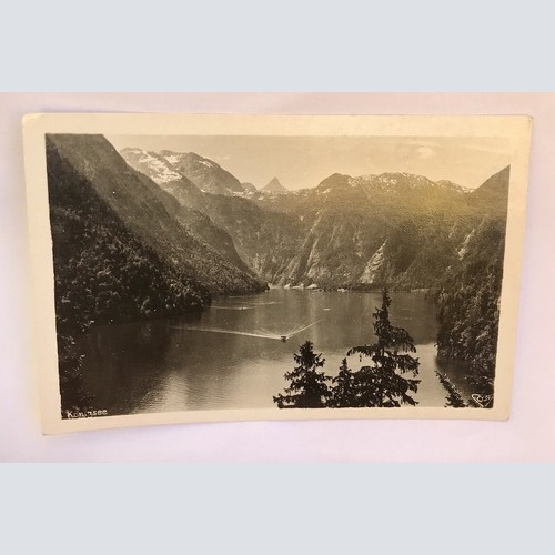 Ak, Bayern, Königssee, Malerwinkel, Schönfeldspitze (40054 BW)
