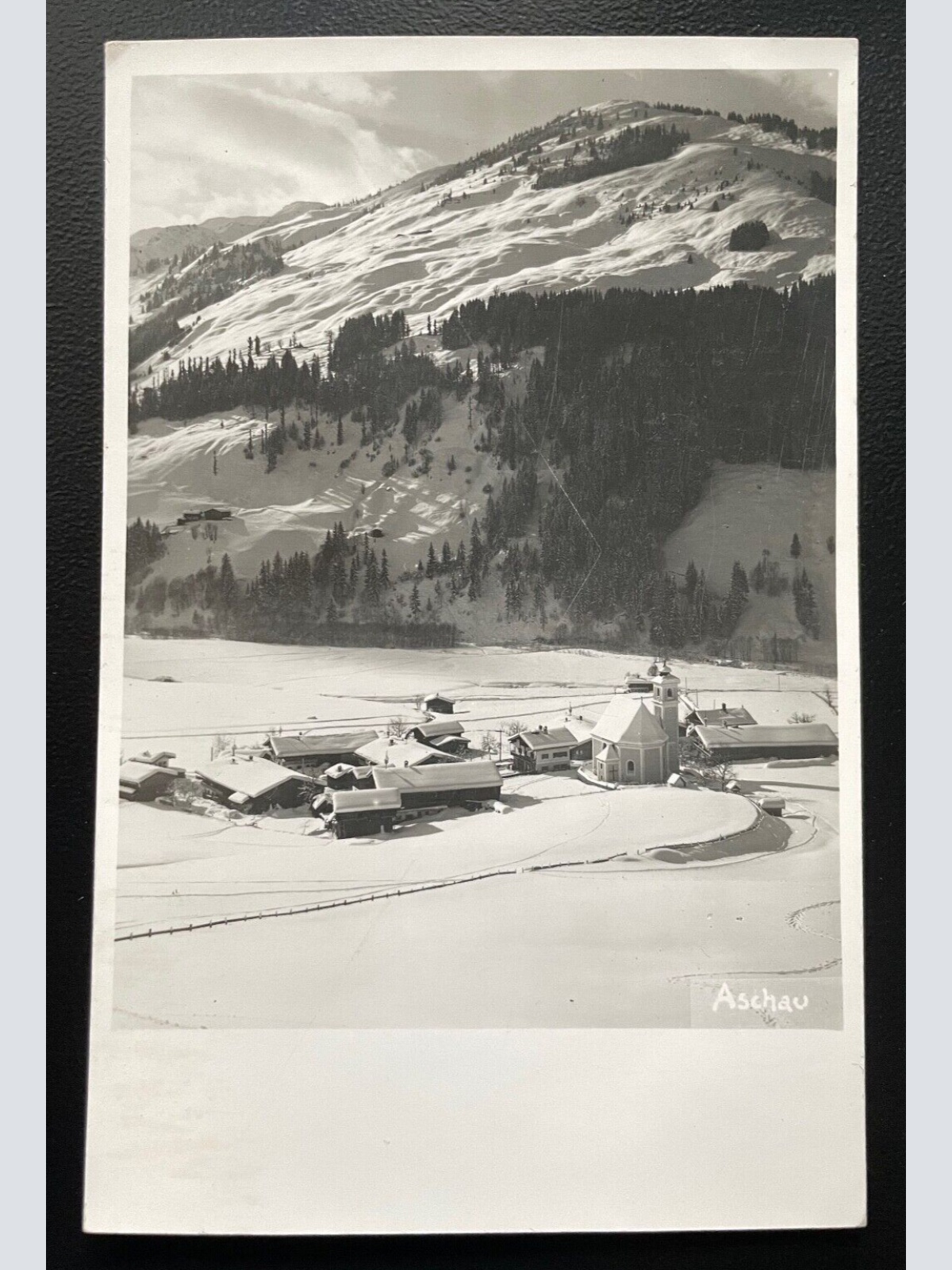 Aschau Zillertal Ort Schnee Winter Gebirge Berg Tirol Österreich 600151A TH D