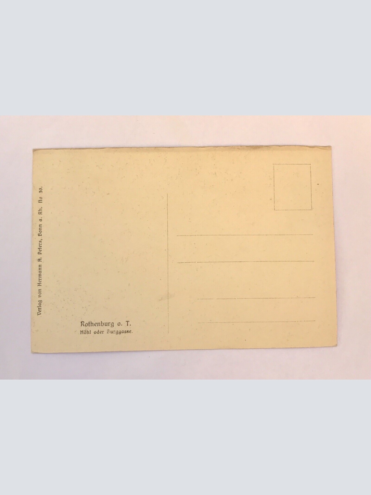 ak, Bayern, Rothenburg, Burggasse Strassenansicht (40056 BW)