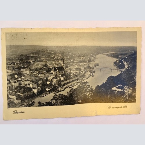 ak, Bayern, Passau, Donaupartie (40059 BW)
