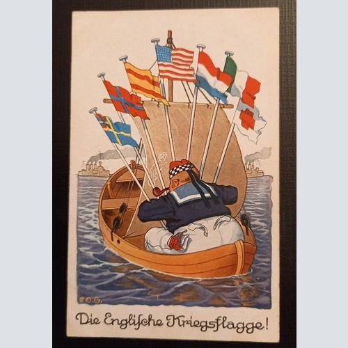 Die Englische Kriegsflagge Ga