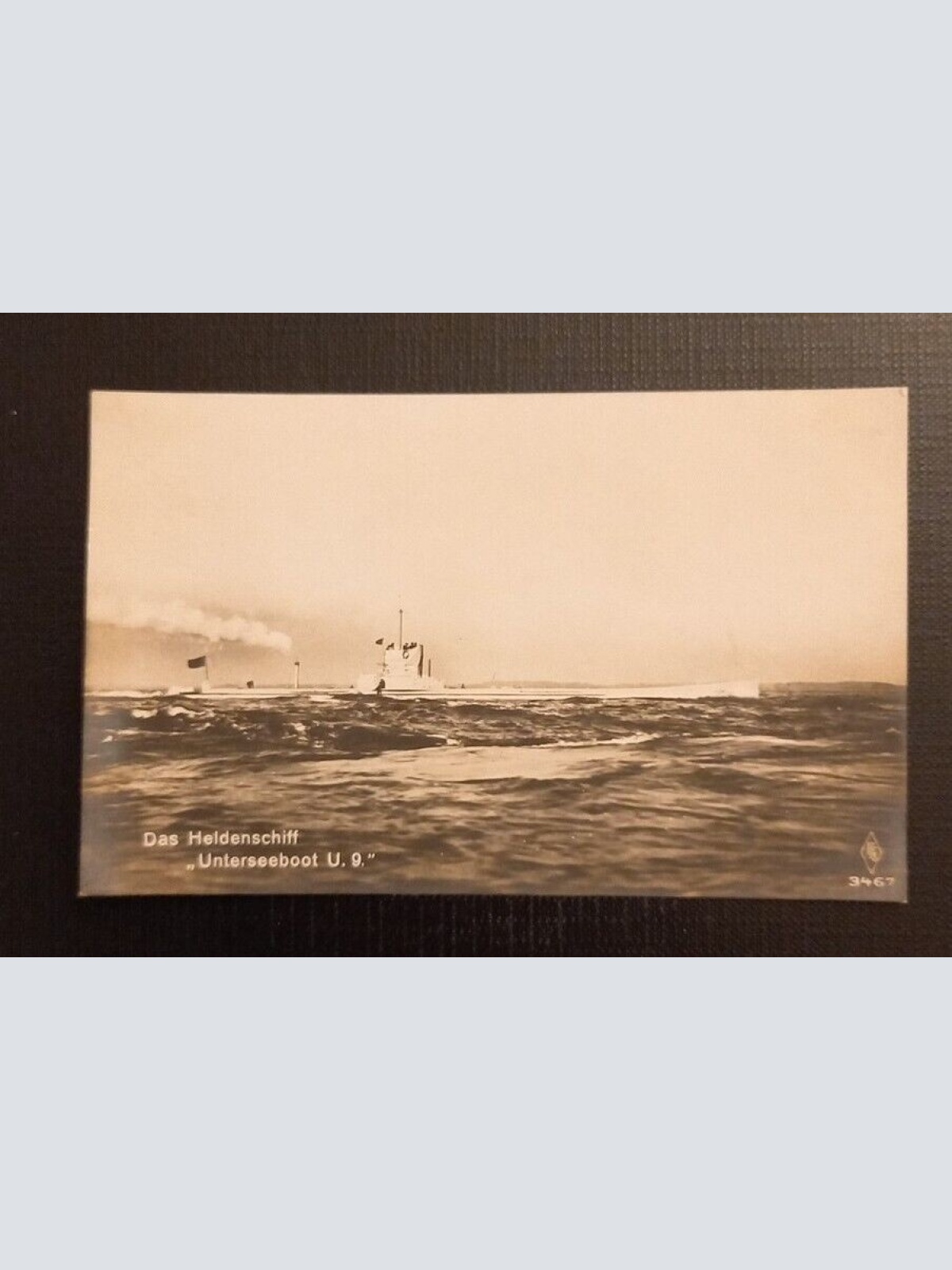 AK Das Heldenschiff Unterseeboot U.9. Ga