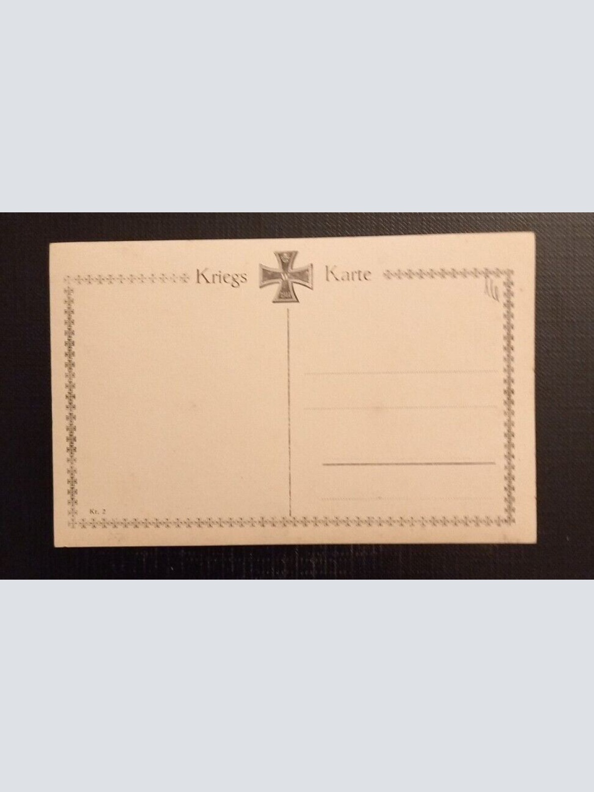 Ansichtskarte IWK Ansprache Des Kaisers An Sein Volk Am Freitag Den 31.Juli