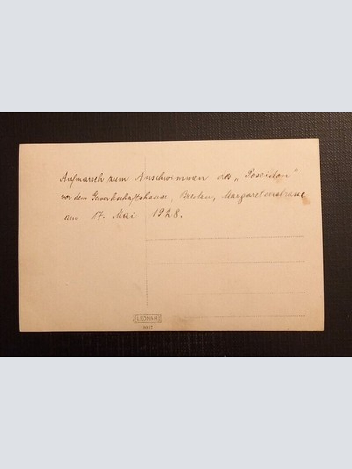 Ansichtskarte Aufmarsch Zum Anschwimmen Schwimmen Schwimmer Des Poseidon Ga