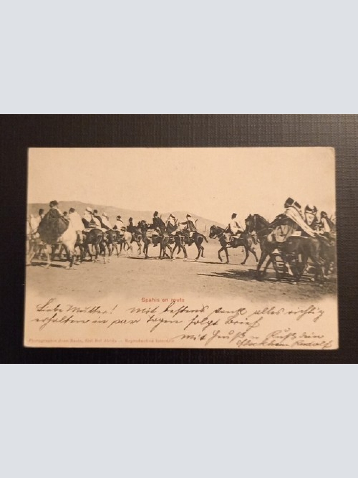 Spahis En Route Pferd Reiter 650210 Ga E