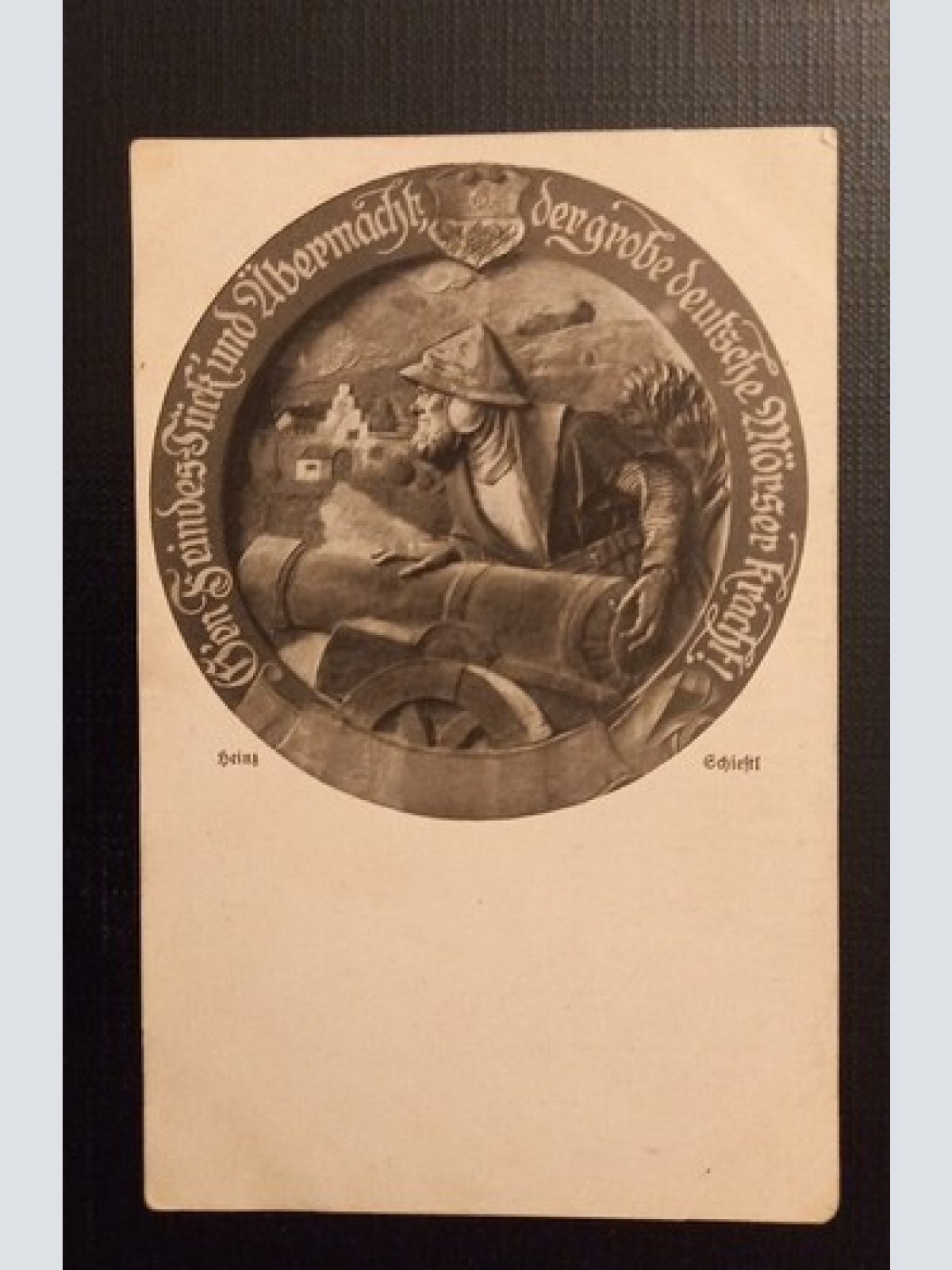 Heinz Schiestl Mann Mit Kannone Ga