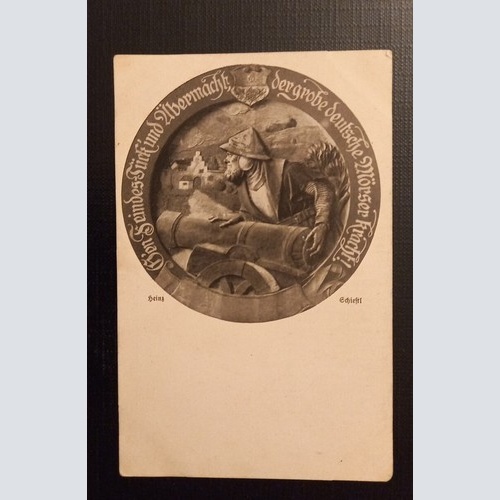 Heinz Schiestl Mann Mit Kannone Ga