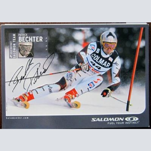 Patrick Bechter- AUTOGRAMM- KARTE- ORIG. AUTOGRAMM