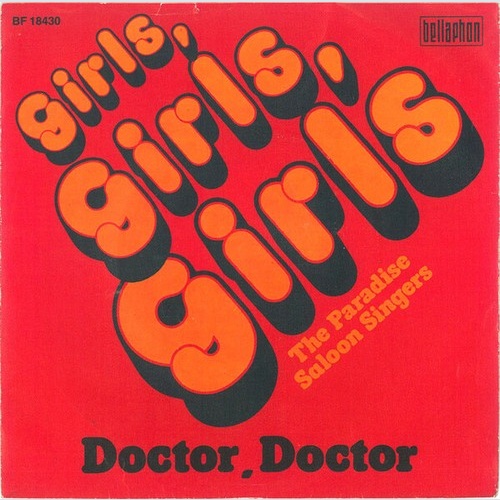 The Paradise Saloon Singers - Girls, Girls, Girls (7", Single)