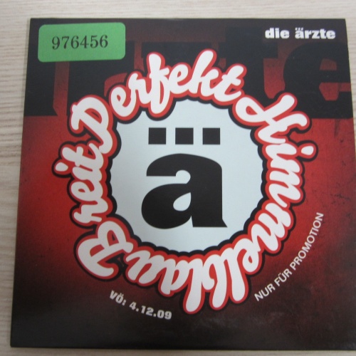 CD / DIE ÄRZTE - BREIT     / PROMO - MUSTER / RARITÄT /