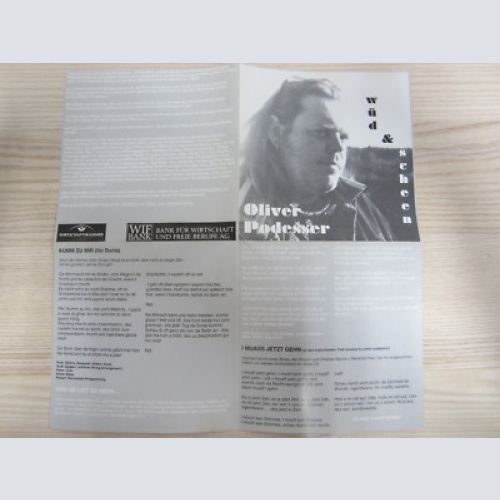 CD / OLIVER PODESSER / AUSTRIA / WÜD & SCHEEN / RARITÄT /