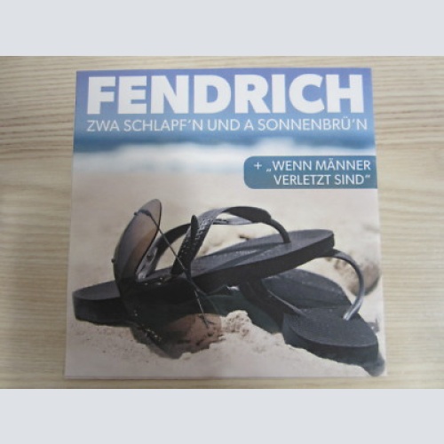 CD / Rainhard Fendrich ?– Zwa Schlapf'N Und A Sonnenbrü'n    / PROMO / RARITÄT