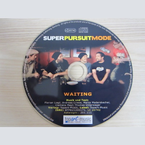 CD / SUPERPURSUITMODE - WAITING   / PROMO / RARITÄT