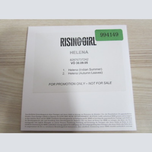 CD / RISING GIRL - HELENA   / PROMO / RARITÄT