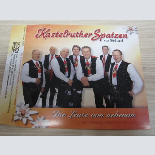 CD / KASTELRUTHER SPATZEN - DIE LEUTE VON NEBENAN   - PROMO / RAR / KOCH /