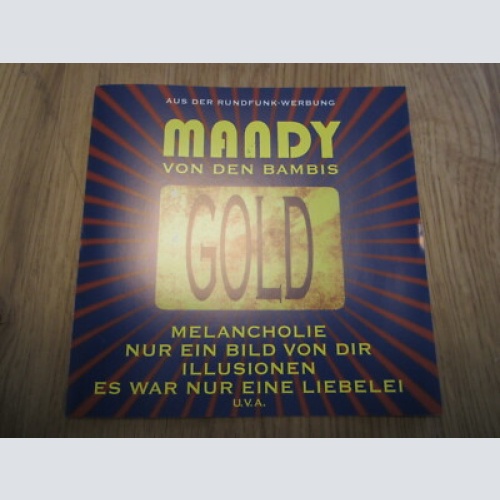 CD / Mandy von den Bambis -  Gold   / AUT PRESS / RAR /