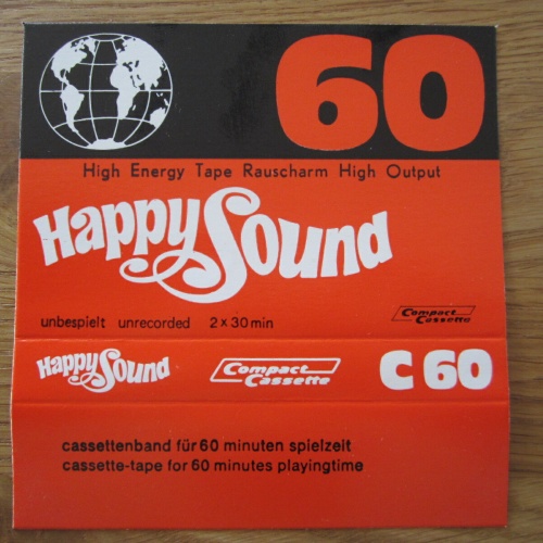MC /  High Energy Tape Rauscharm High Output - Unbespielt -  Happy Sound /