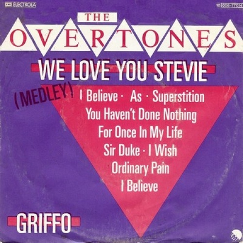 The Overtones (10) - We Love You Stevie (Medley) (7", Single)