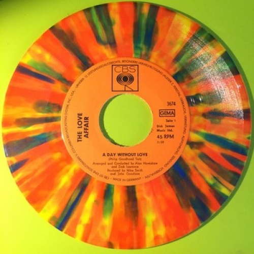The Love Affair - A Day Without Love (7", Single, S/Edition)