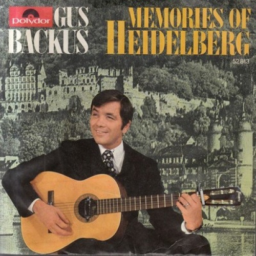 Gus Backus - Memories Of Heidelberg (7", Single, Mono)