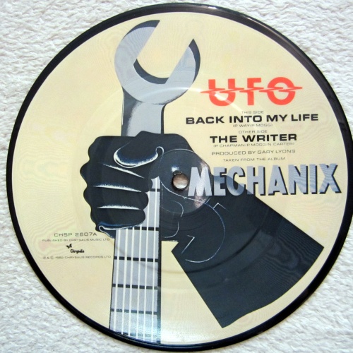 PICTURE Single / UFO / BACK INTO MY LIFE / 1982 / TOP RARITÄT /