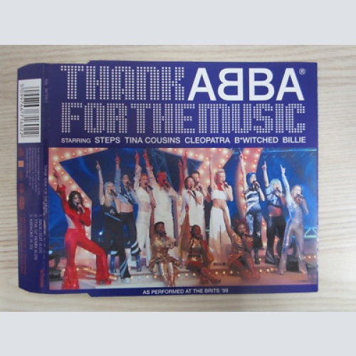 CD / Steps, Tina Cousins, Cleopatra, B*Witched, Billie- Thank ABBA For The Music
