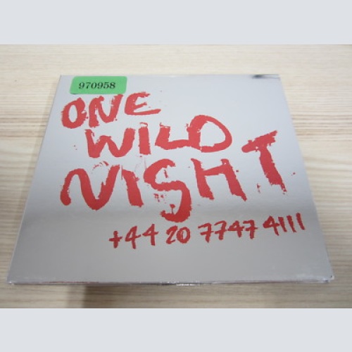 CD /  Bon Jovi ?– One Wild Night   / PROMO / MUSTER / RARITÄT /