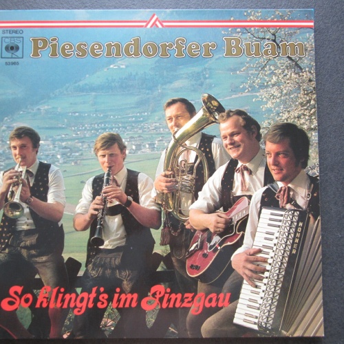 LP /  Piesendorfer Buam - So Klingt's Im Pinzgau / Austria Pressung /