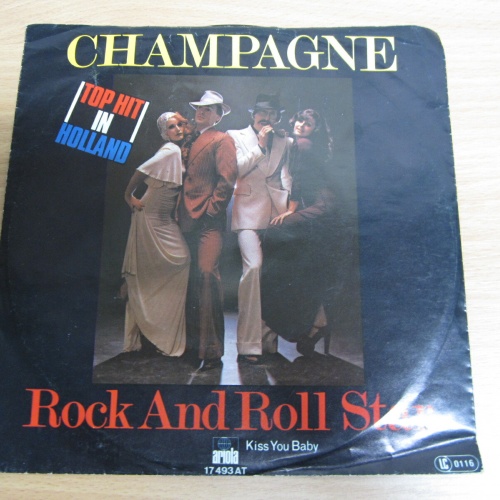 Single / Champagne  ?– Rock And Roll Star / AUT   PRESS  /   RAR /