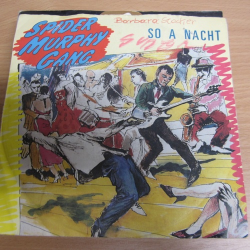 Single /  Spider Murphy Gang ?– So A Nacht / DE PRESS / RAR /