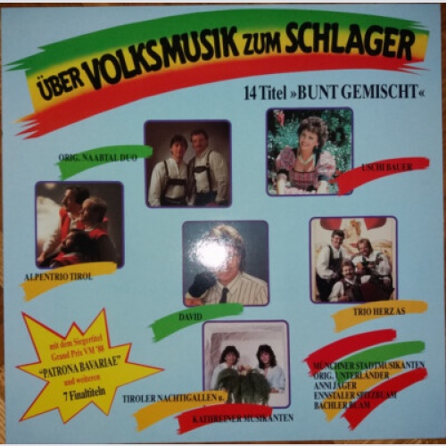 Various - Über Volksmusik Zum Schlager (LP, Comp)