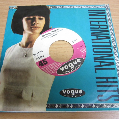 Single / Petula Clark ?– The Song Of My Life / DE  Press / RAR /