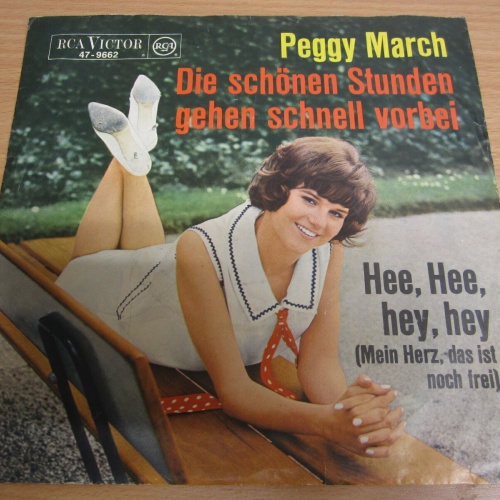 Single /  Peggy March ?– Die Schönen Stunden Gehen   /  DE Press / RAR /