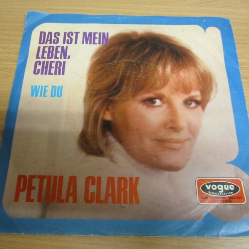 Single /  Petula Clark ?– Das Ist Mein Leben, Cheri / DE   PRESS /  RAR /