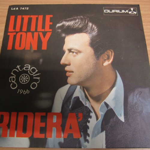 Single /  Little Tony ?– Riderà  / Italy Press / RAR /
