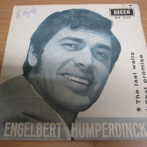 Single / Engelbert Humperdinck ?– The Last Waltz    / Spain   PRESS /   RAR /