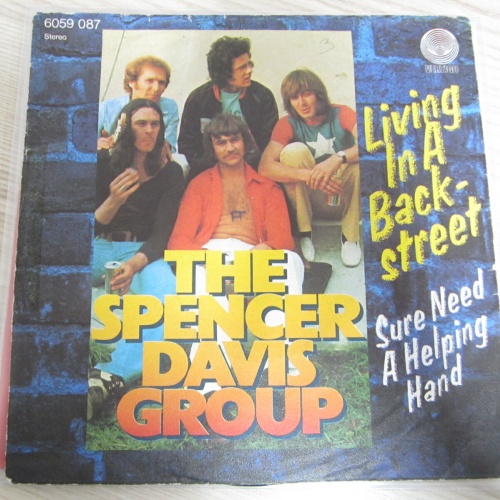 Single /  The Spencer Davis Group ?– Living In A Back Street / DE PRESS / RAR /